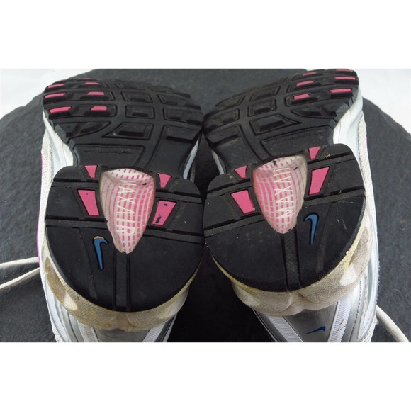 Nike Air Women Size 8 M Gray Running Mesh 319117 - Picture 8 of 9